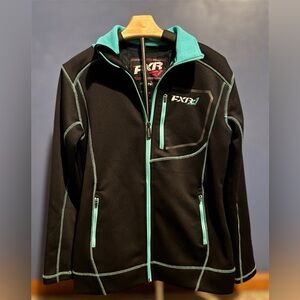 FXR Women’s Black/Mint Elevation Tech Zip-up